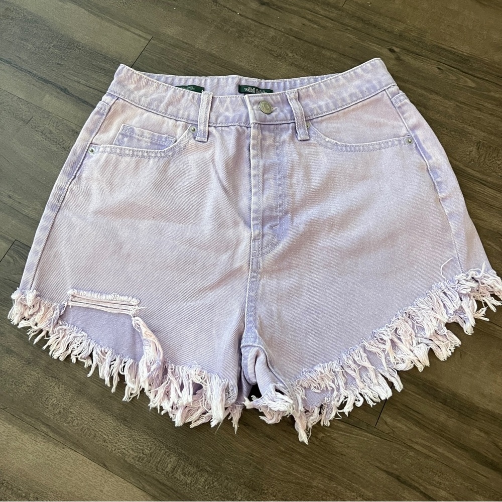 Wild Fable Lavender Denim short size 4